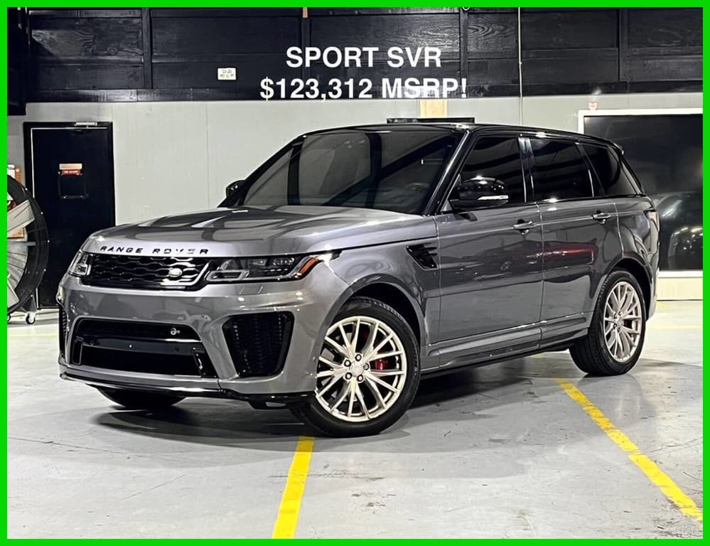 2018 Land Rover Range Rover Sport SVR